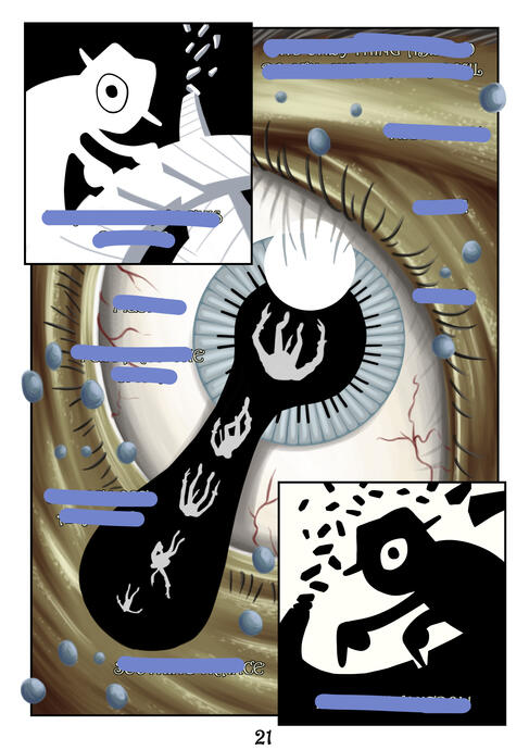 Comic Page for contest, Digital wok, A4, 2021